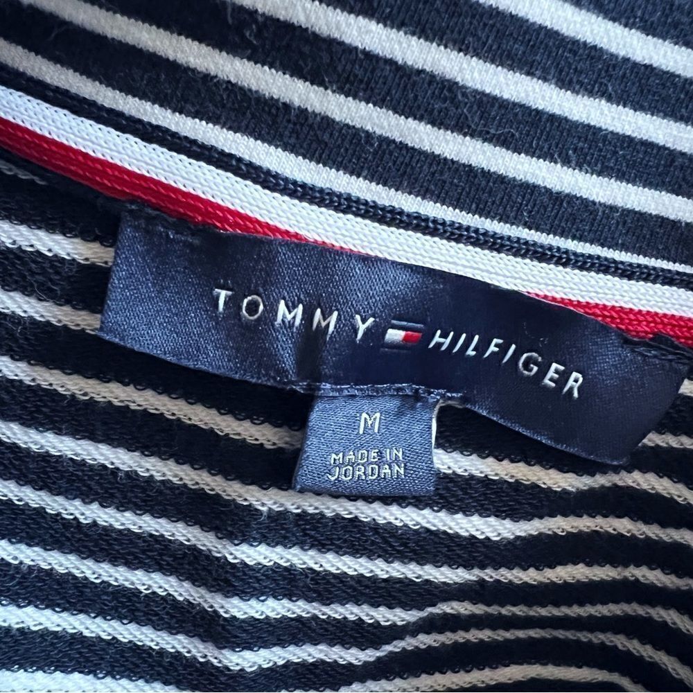 Tommy Hilfiger striped knit nautical blazer jacket - Picture 2 of 7